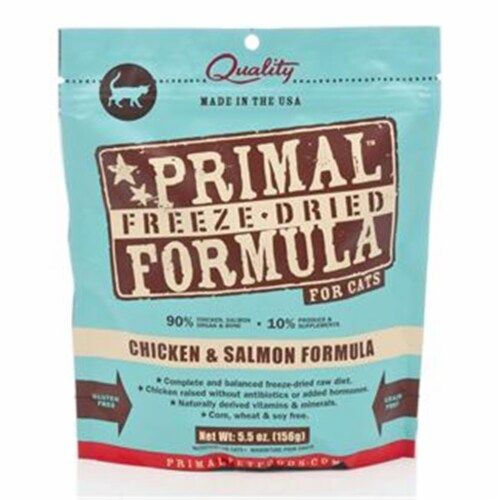 PRIMAL FD CAT CHK/SALMON 5.5OZ