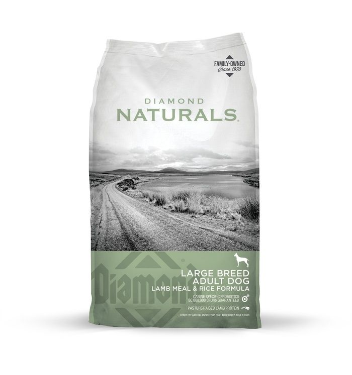 DIAMOND NATURALS DOG LRGBD LAMB 40#