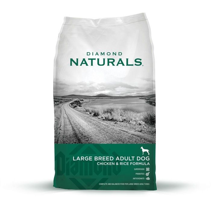 DIAMOND NATURALS DOG LGBD CHK 40#