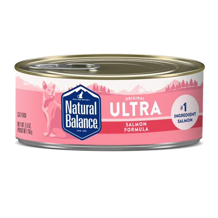 NATURAL BALANCE CAT ULT SALMON 5.5OZ