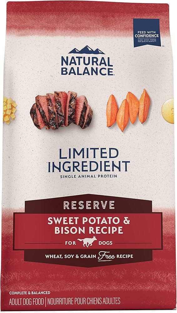 NATURAL BALANCE DOG B/ST POT 22#