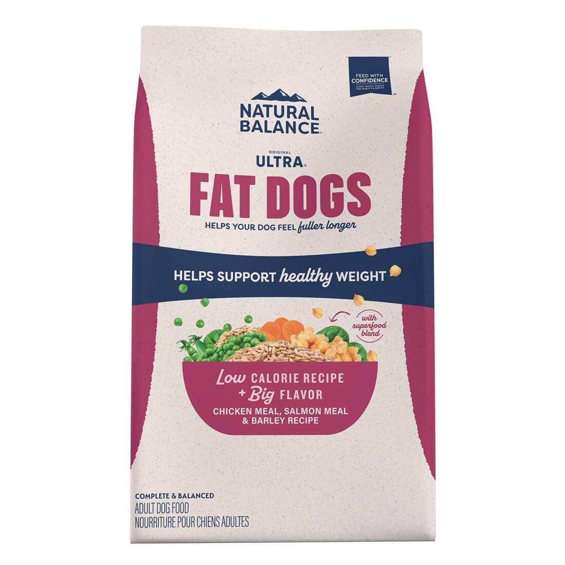 NATURAL BALANCE DOG FAT LOW CAL 4#