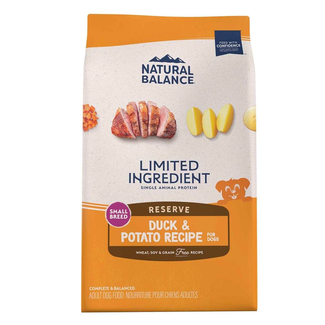 NATURAL BALANCE DOG LID D/P SM BT 4#