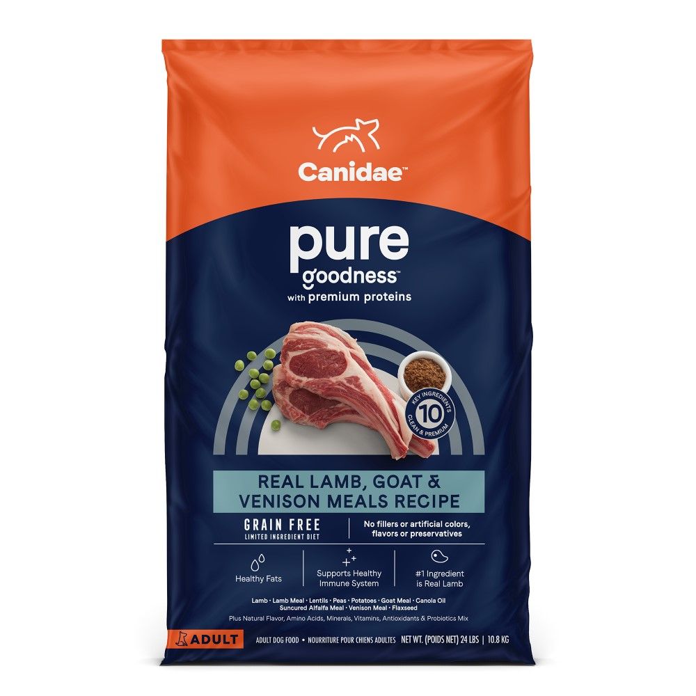 CANIDAE DOG PURE LMB/GOAT/VENS 24#