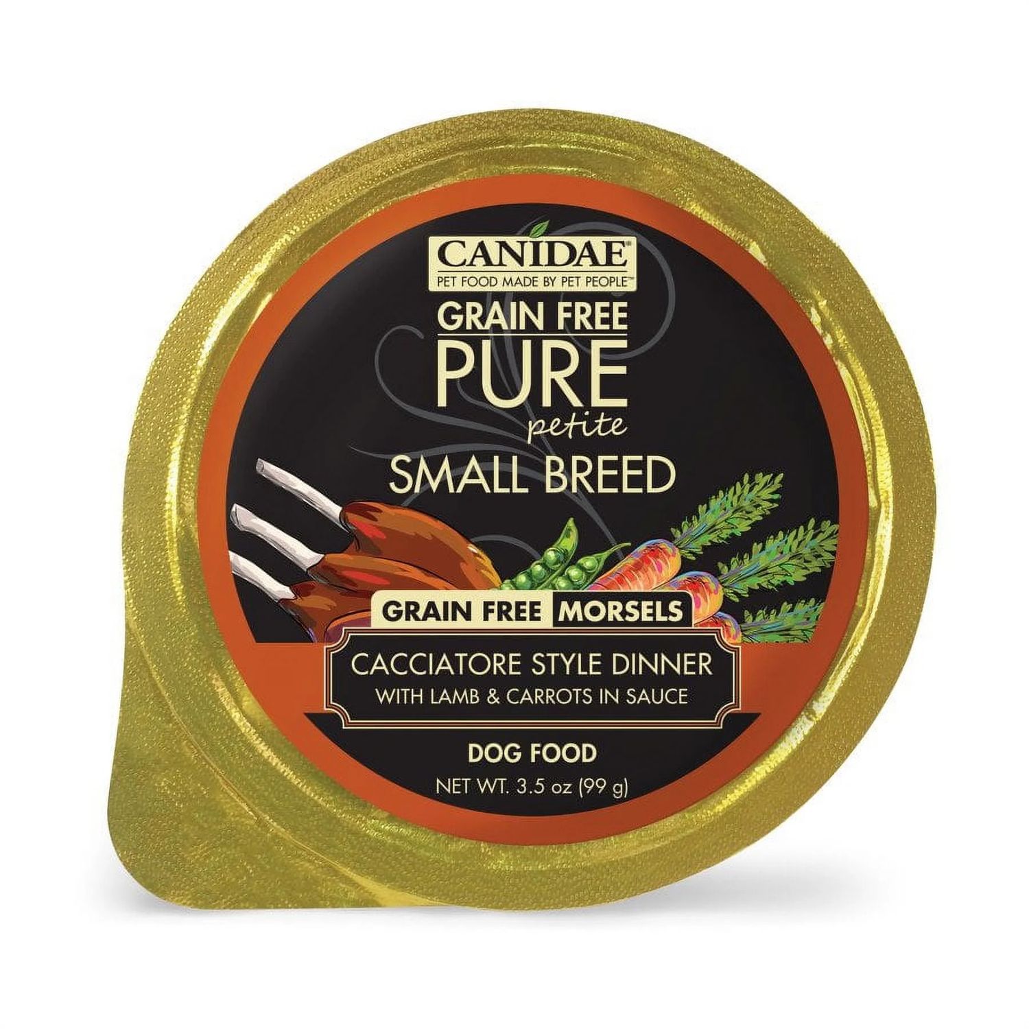 CANIDAE DOG PURE S/B MRSL LAMB 3.5OZ