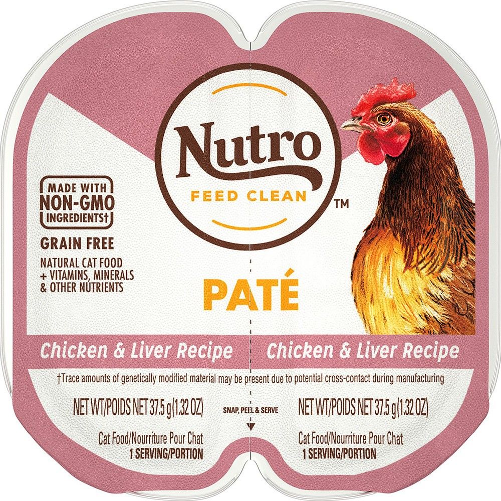 NUTRO CAT GF CHK/LVR PP TRAY 2.65OZ