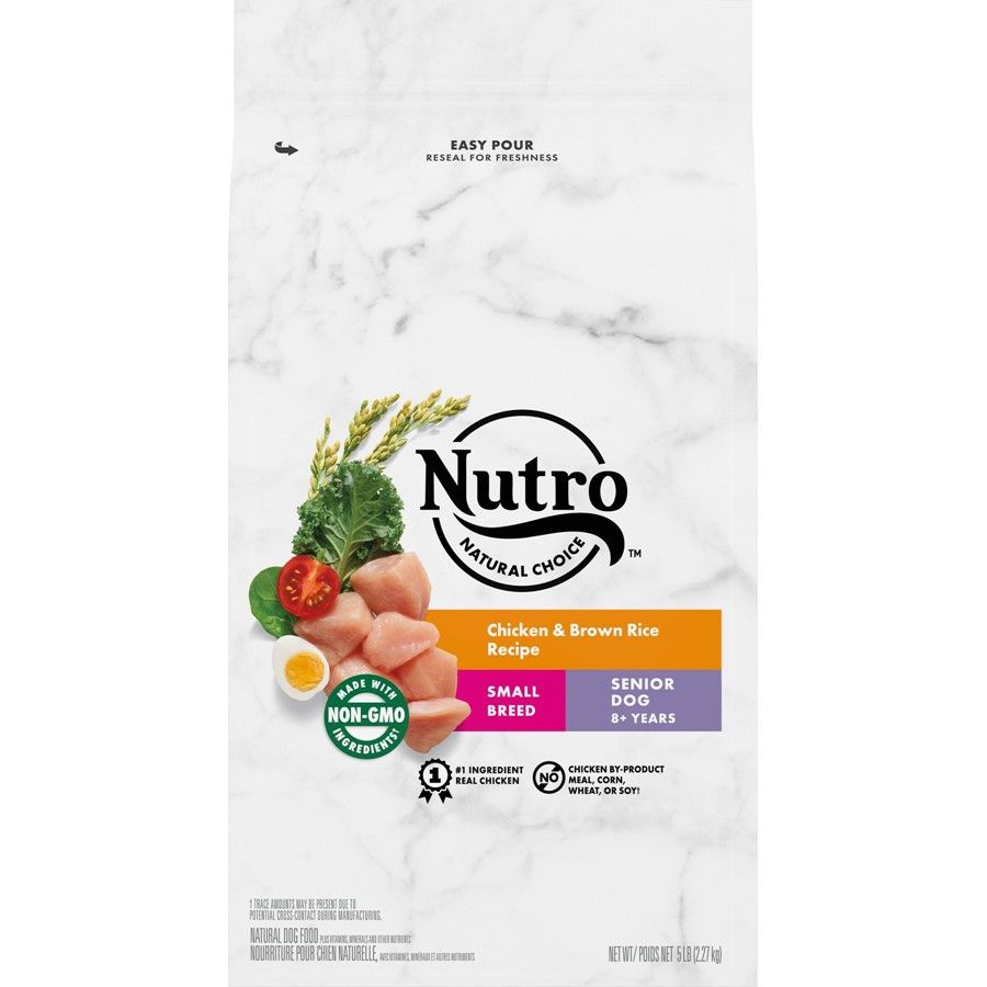 NUTRO DOG CHICK/RC SMBD SENIOR 5#