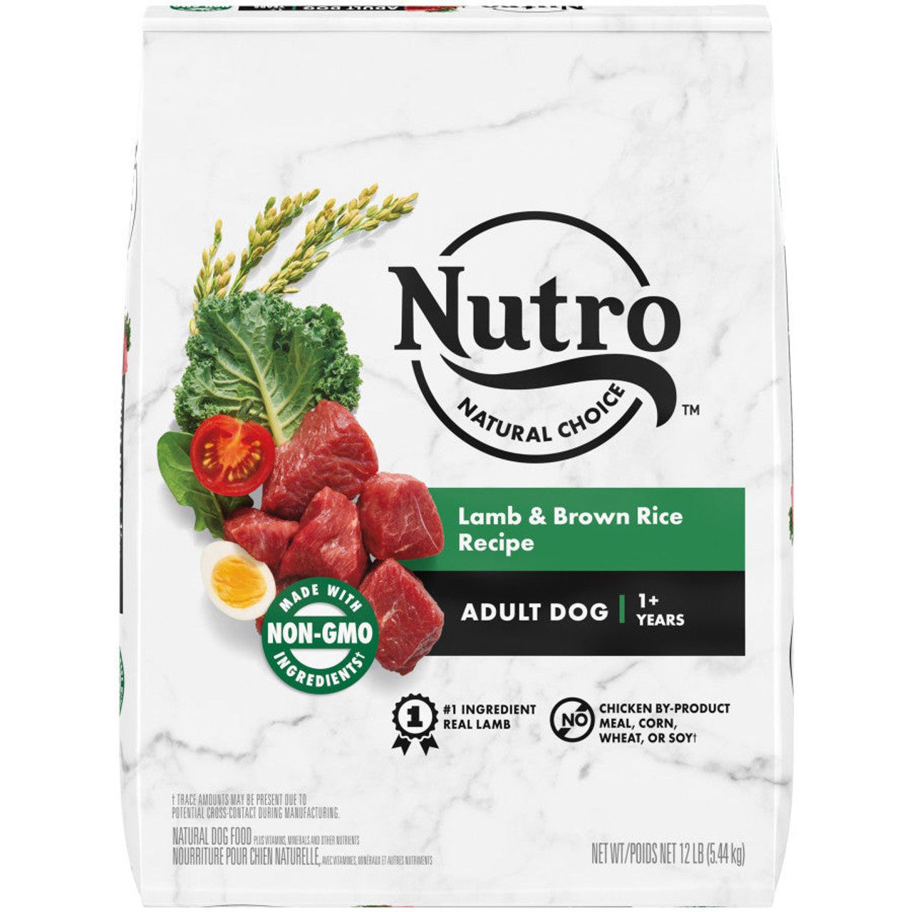 NUTRO DOG LAMB/RICE 12#