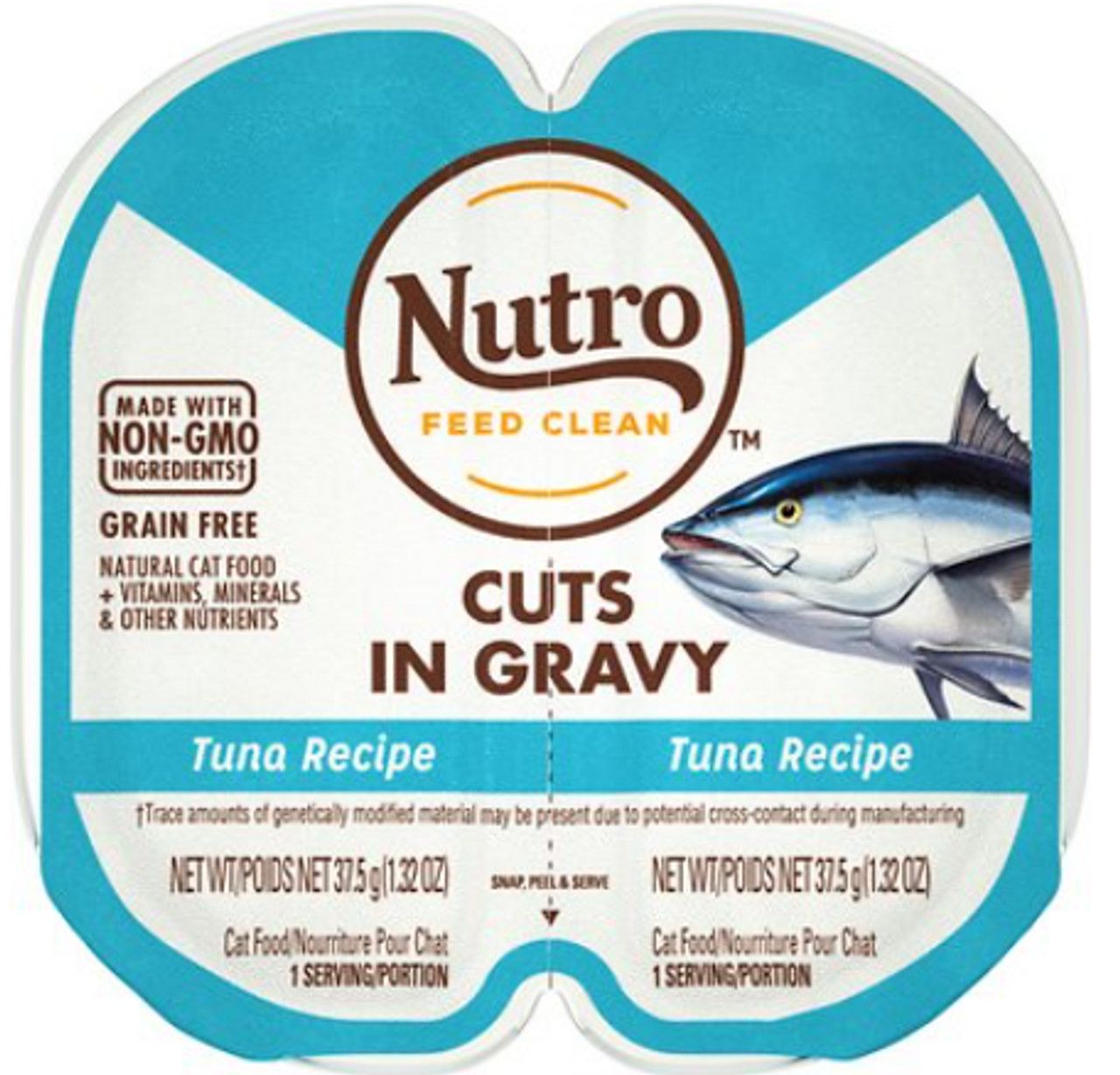 NUTRO CAT GF TUNA TRAY 2.65OZ