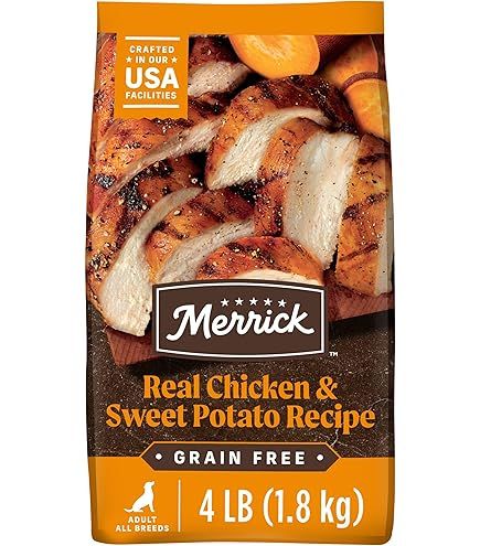 MERRICK DOG GF CHK/SWTPOT 4#