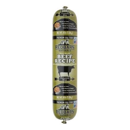 REDBARN DOG FOOD ROLL BF LG 4#