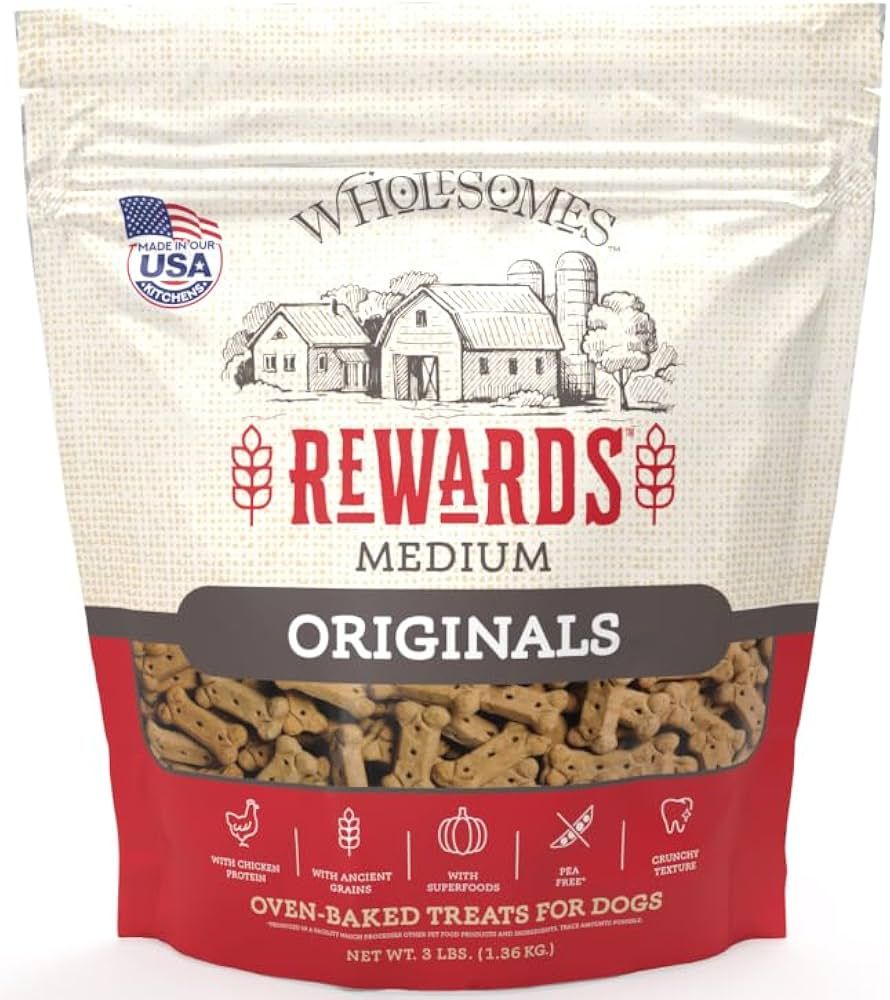 WHOLESOMES DOG TRT ORIG MED 3#