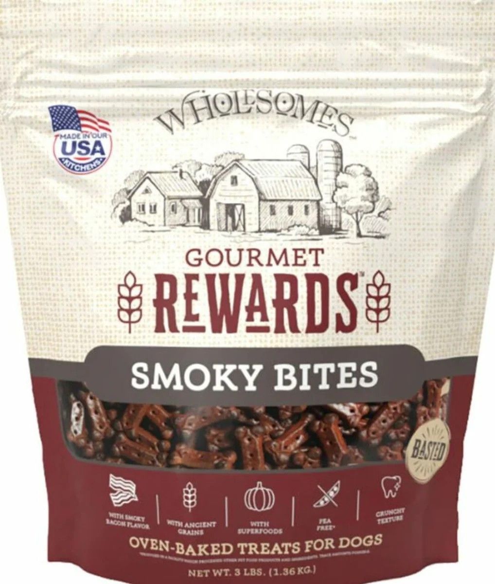 WHOLESOMES DOG TRT SMOKY BITE 3#