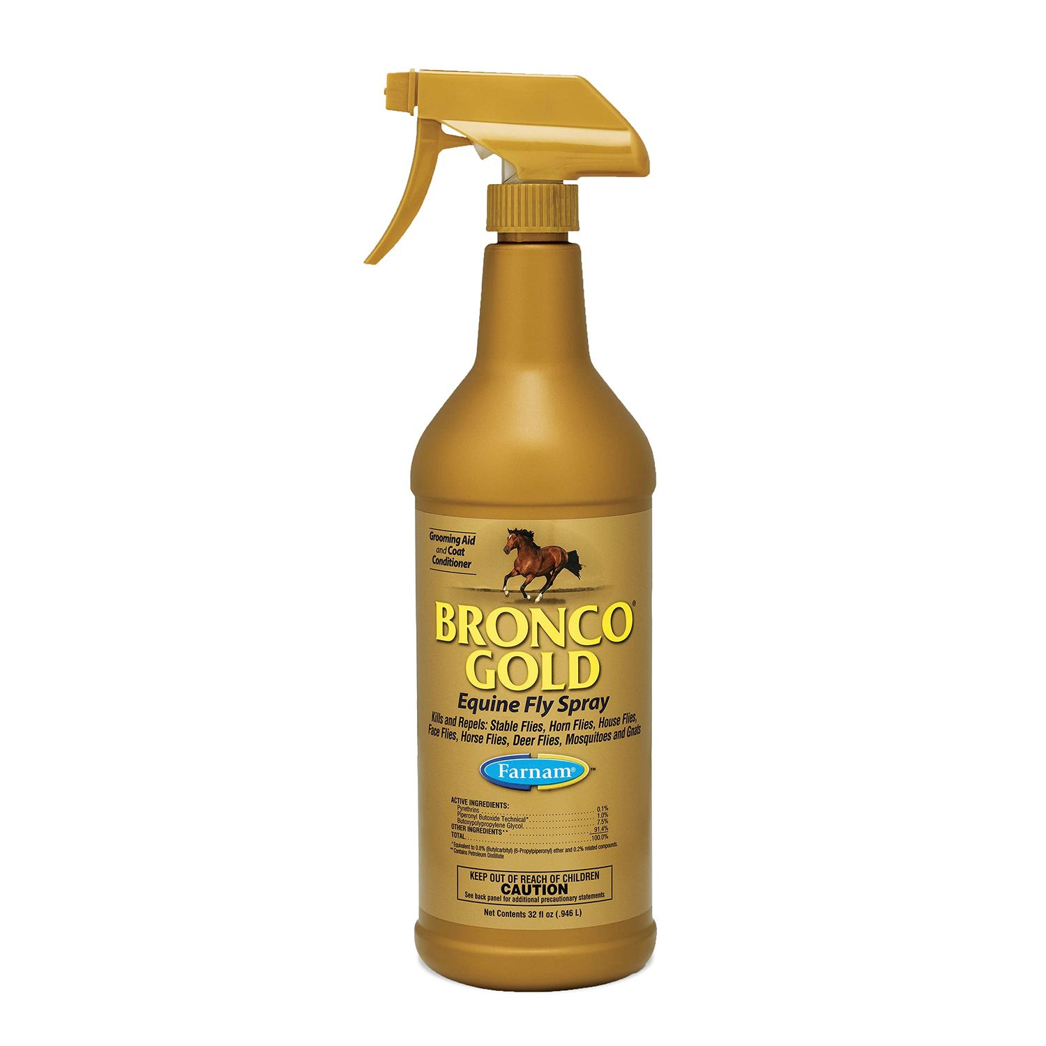 FARNAM INSCT BRONCO GOLD 32OZ