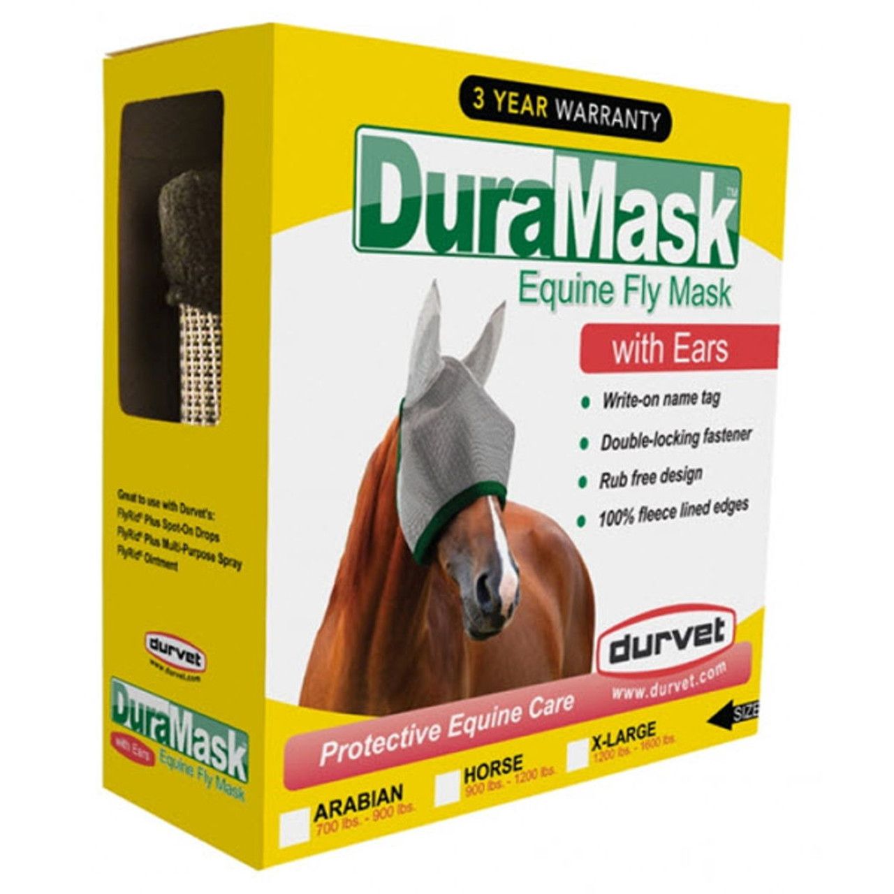 DURAMASK X-LARGE W/EARS