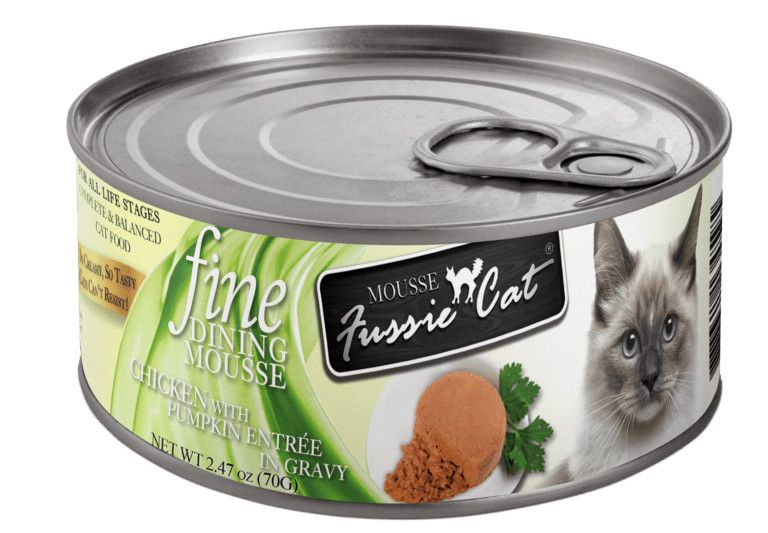 FUSSIE CAT FD MOUSSE CHK/PMKN 2.47OZ