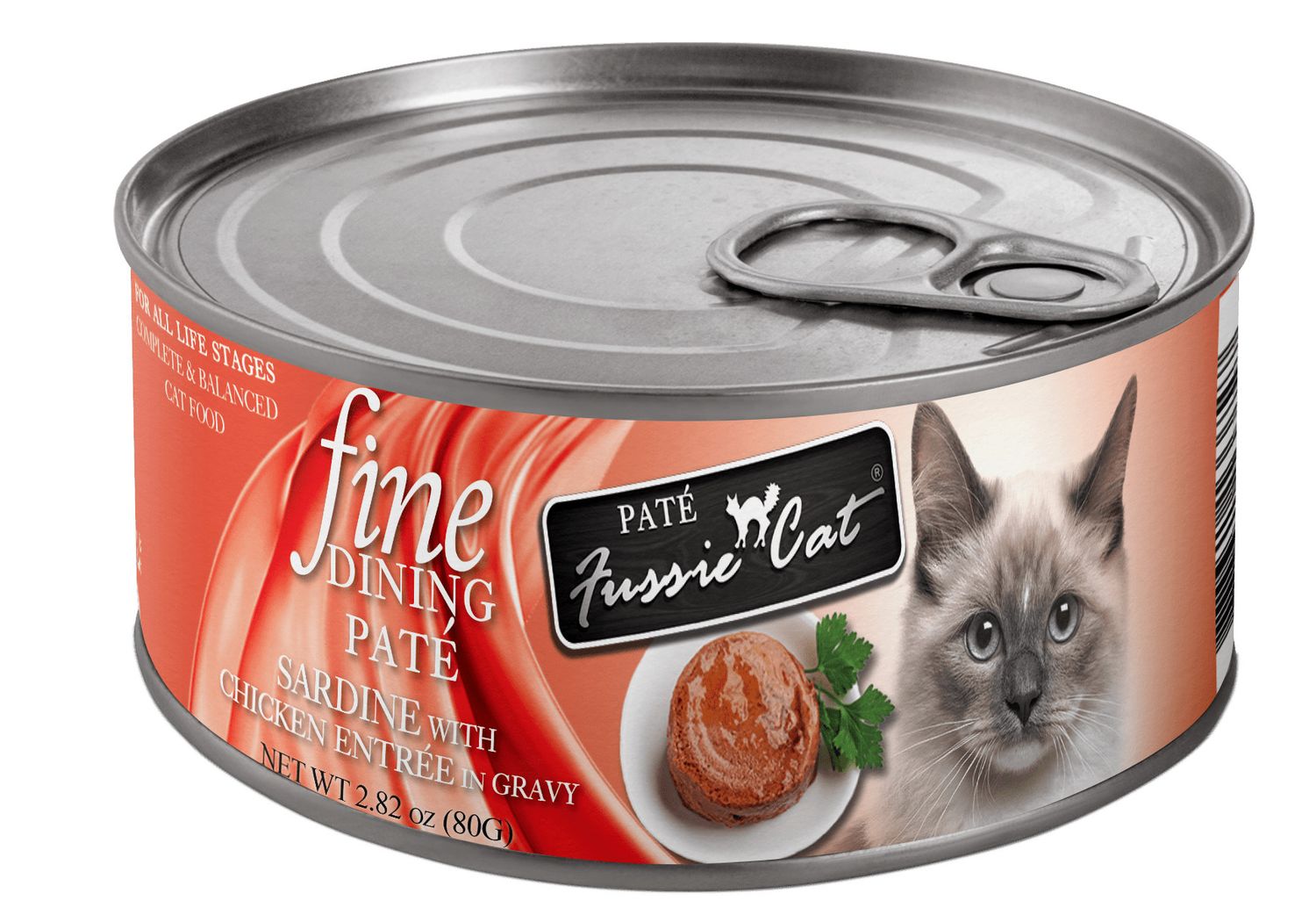 FUSSIE CAT FD SARDINE/CHKN 2.82OZ