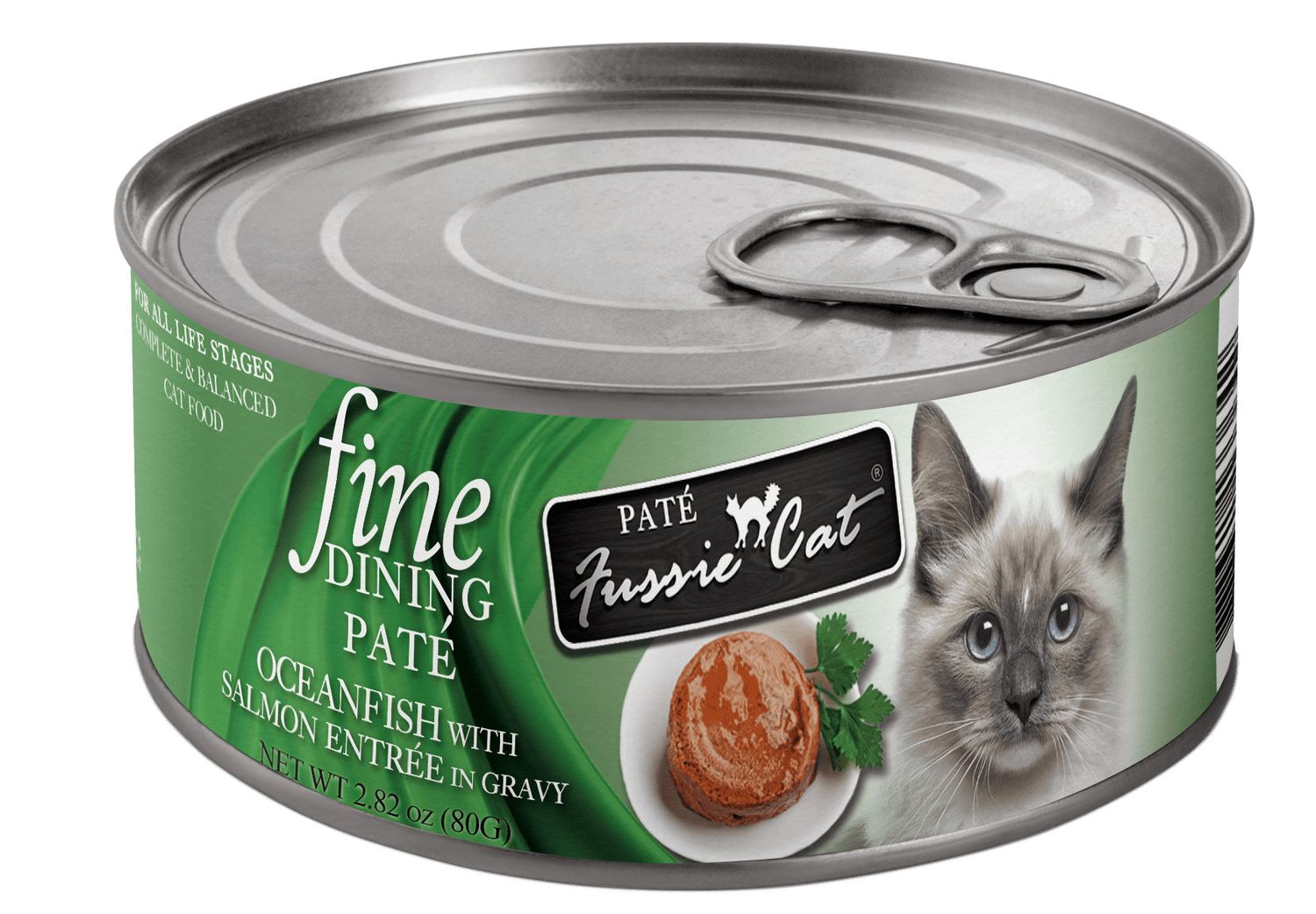 FUSSIE CAT FD OCEANFISH/SLMN 2.82OZ