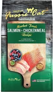 FUSSIE CAT MARKET SALMON/CHICKEN 3.5#