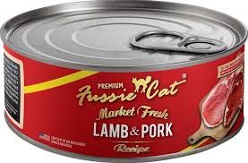 FUSSIE CAT MARKET LAMB/PORK 5.5OZ