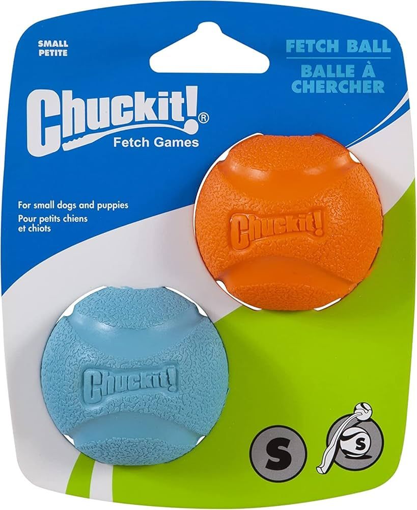 CHUCKIT FETCH BALL SMALL 2PK