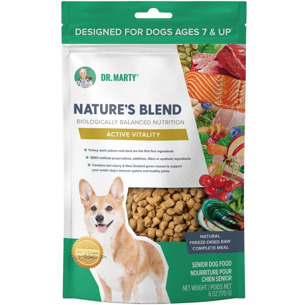 DR MARTY DOG FD ACTIVE SENIOR 6OZ