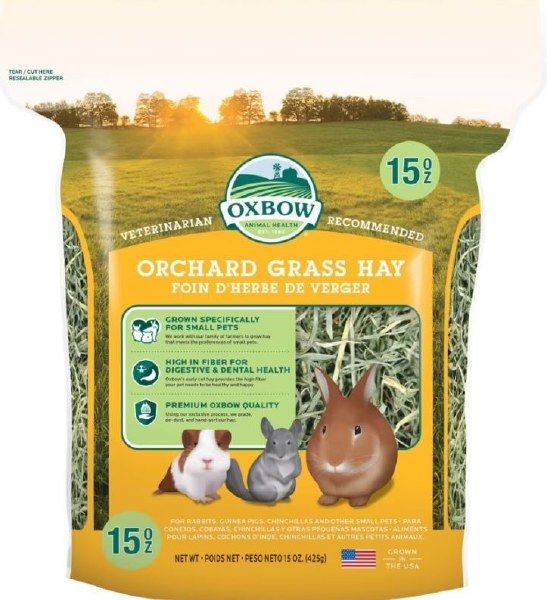 OXBOW ORCHARD GRASS HAY 15OZ