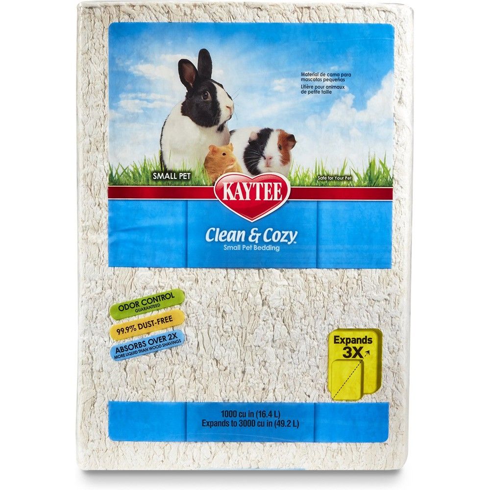 KAYTEE BEDDING CLN/CZY WHT 49.2LTR