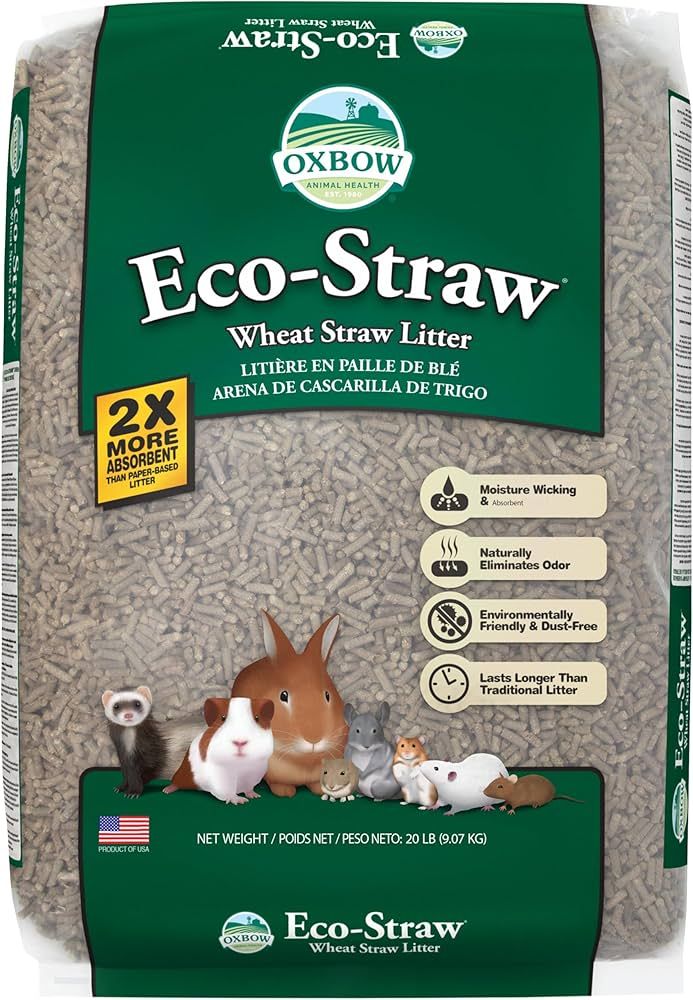 OXBOW ECO STRAW WHEAT PELLETED LITTER 20#