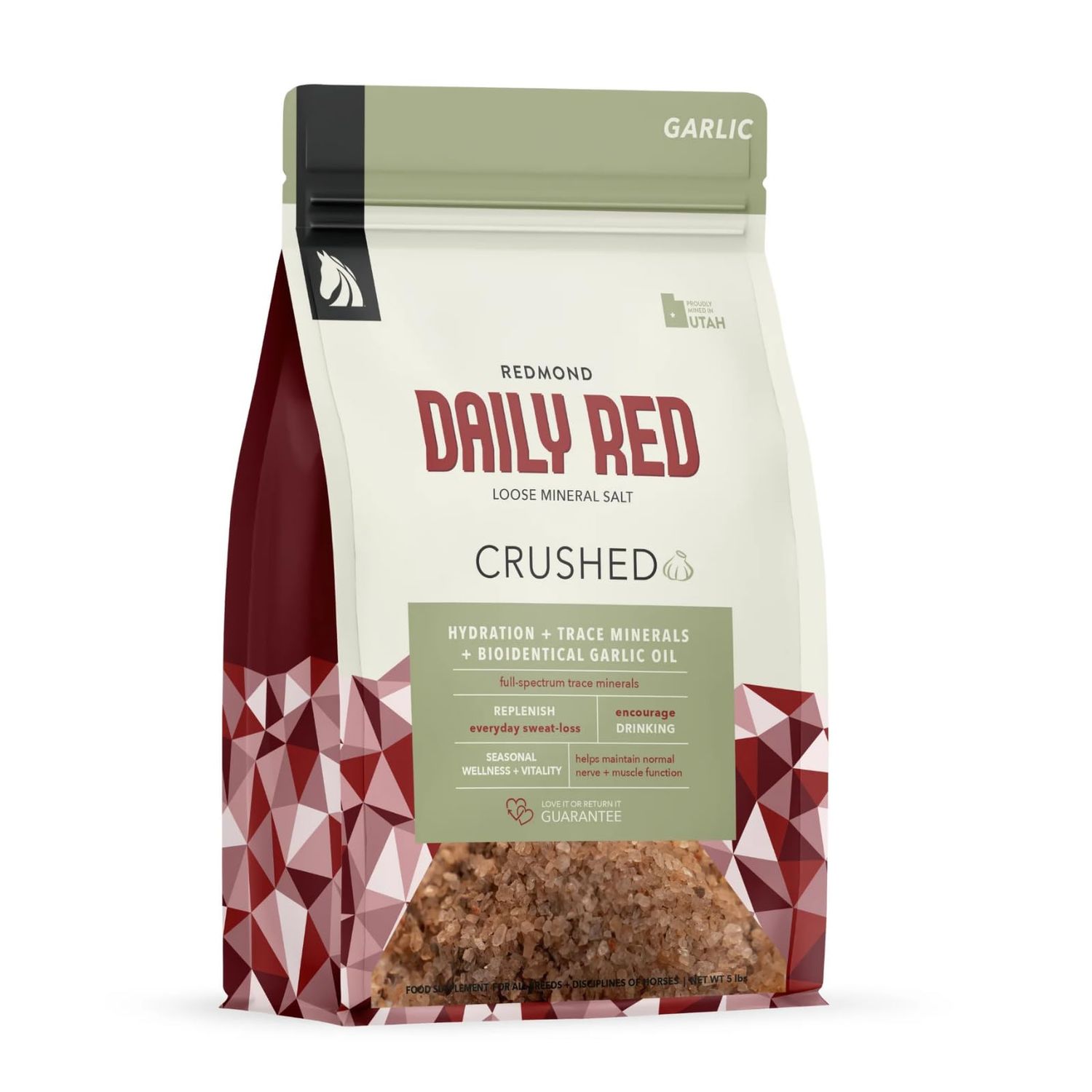 REDMOND CRUSHED DAILY GARLIC 5#