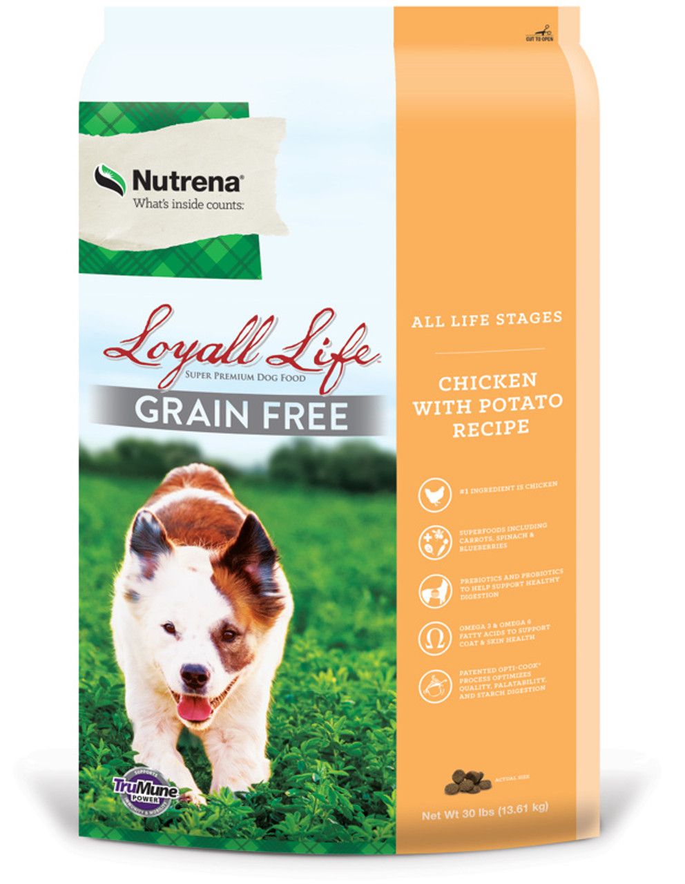 LOYALL LIFE GF CHKN/SWT POT 30#