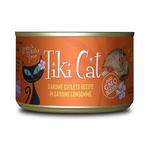 TIKI CAT GRILL GF SARDINE CUTLETS 2.8OZ