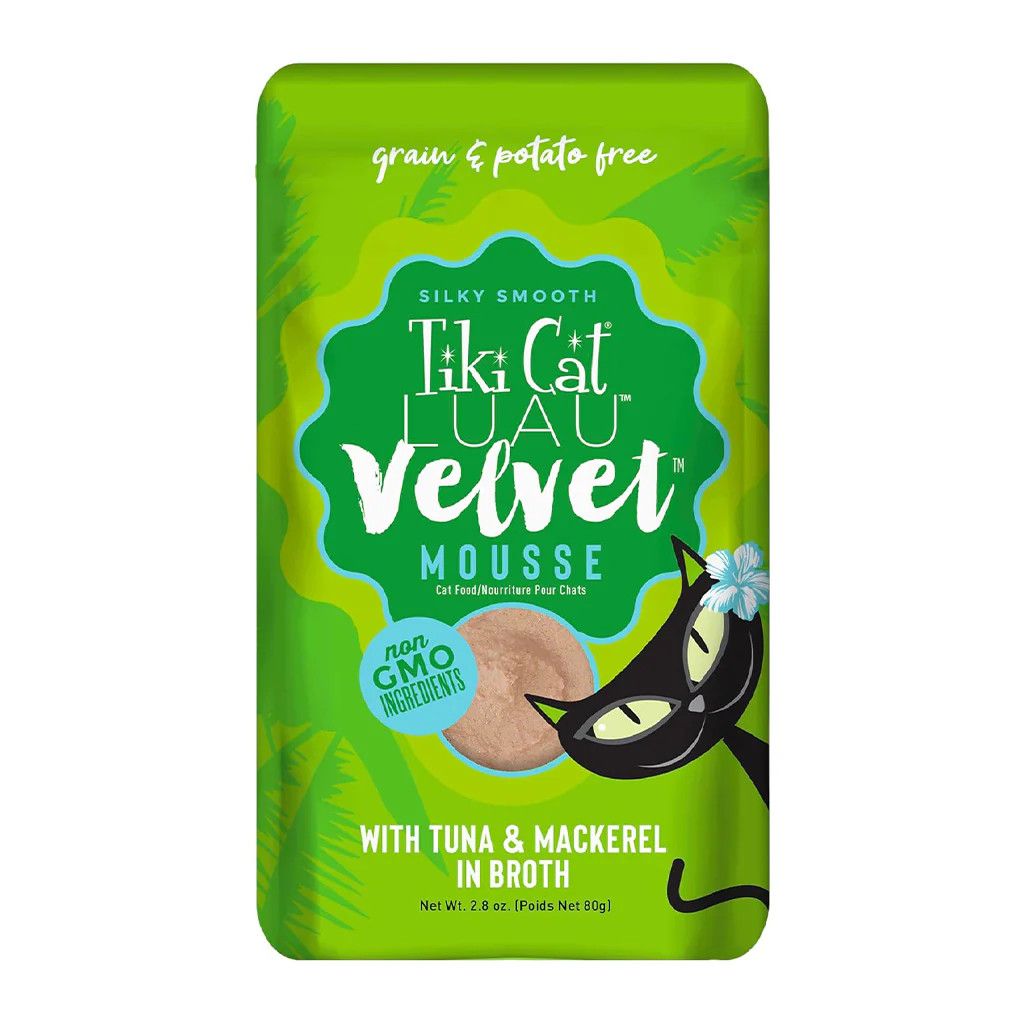 TIKI CAT VELVET MOUSSE GF TNA /MACK PCH 2.8OZ