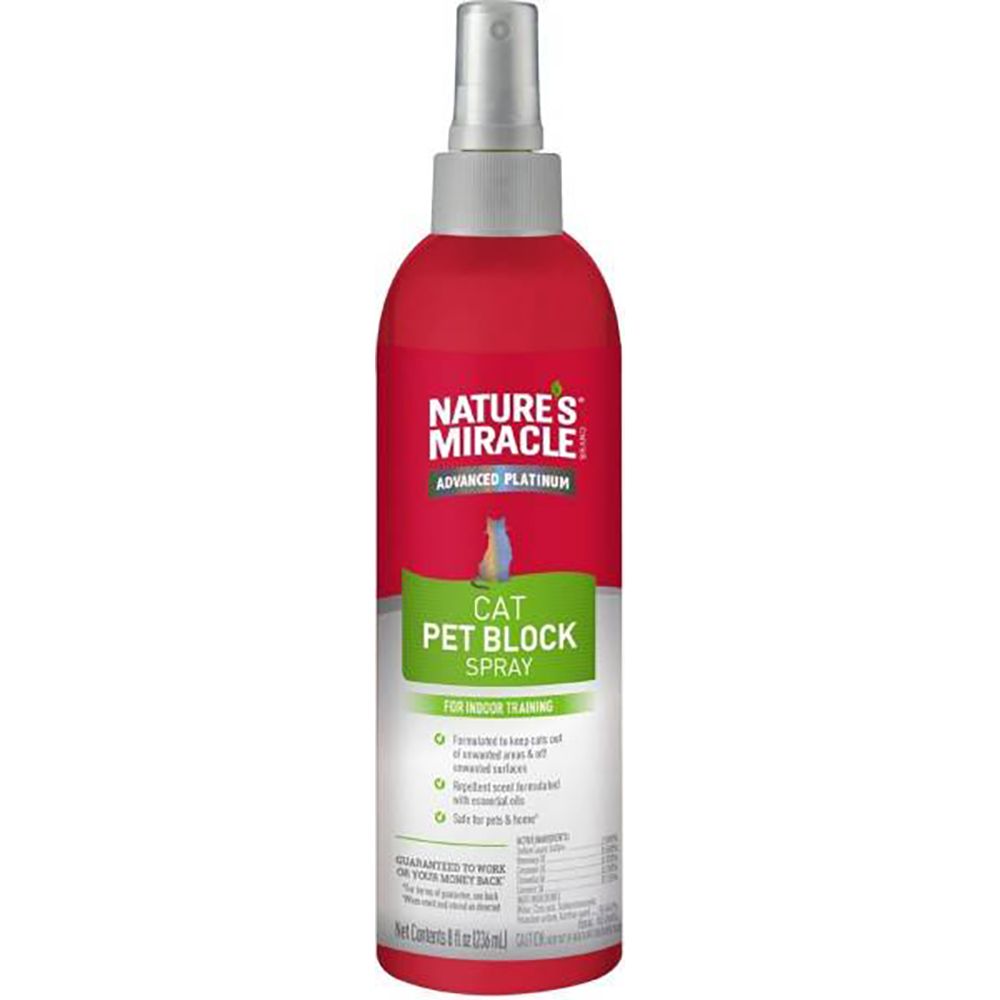 NATURE&#39;S MIRACLE CAT PET BLOCK  8OZ