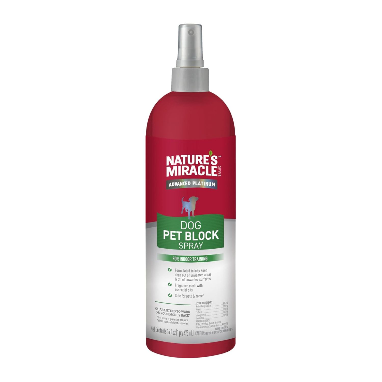 NATURE&#39;S MIRACLE DOG PET BLOCK 16OZ