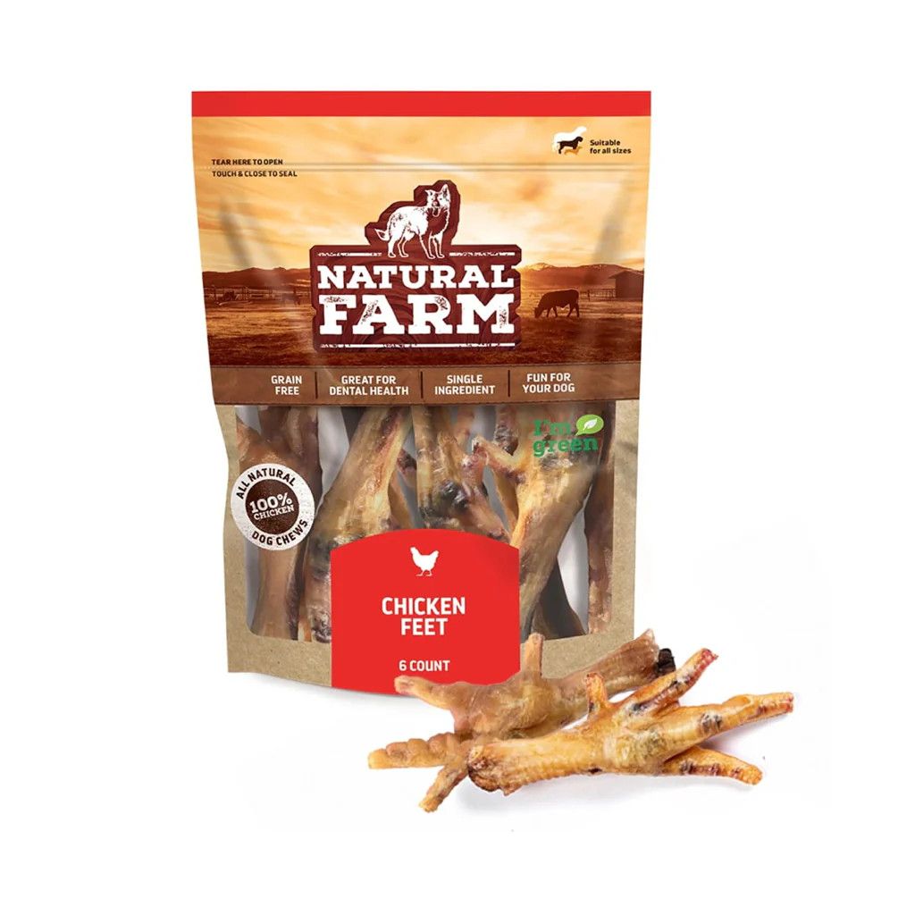 NATURAL FARM CHICKEN FT 6 CT