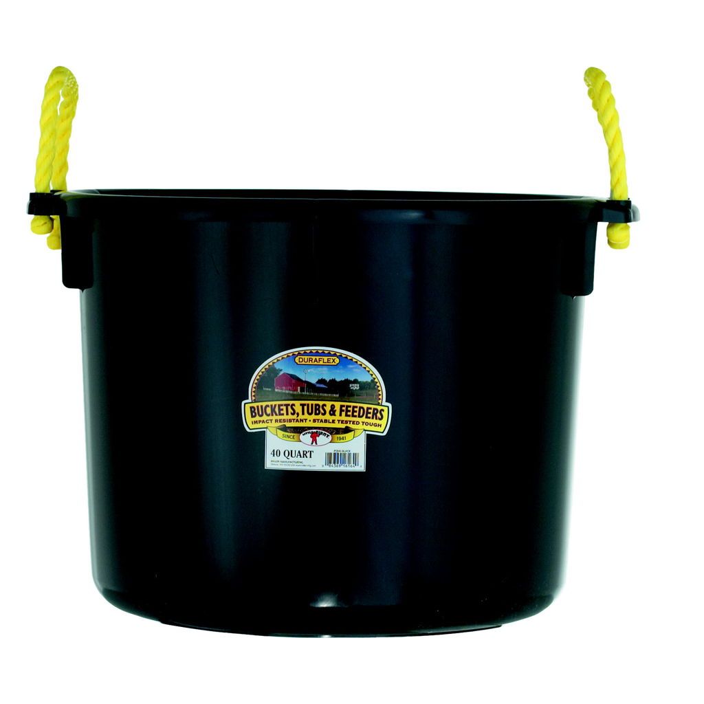MUCK TUB 40QT BLACK