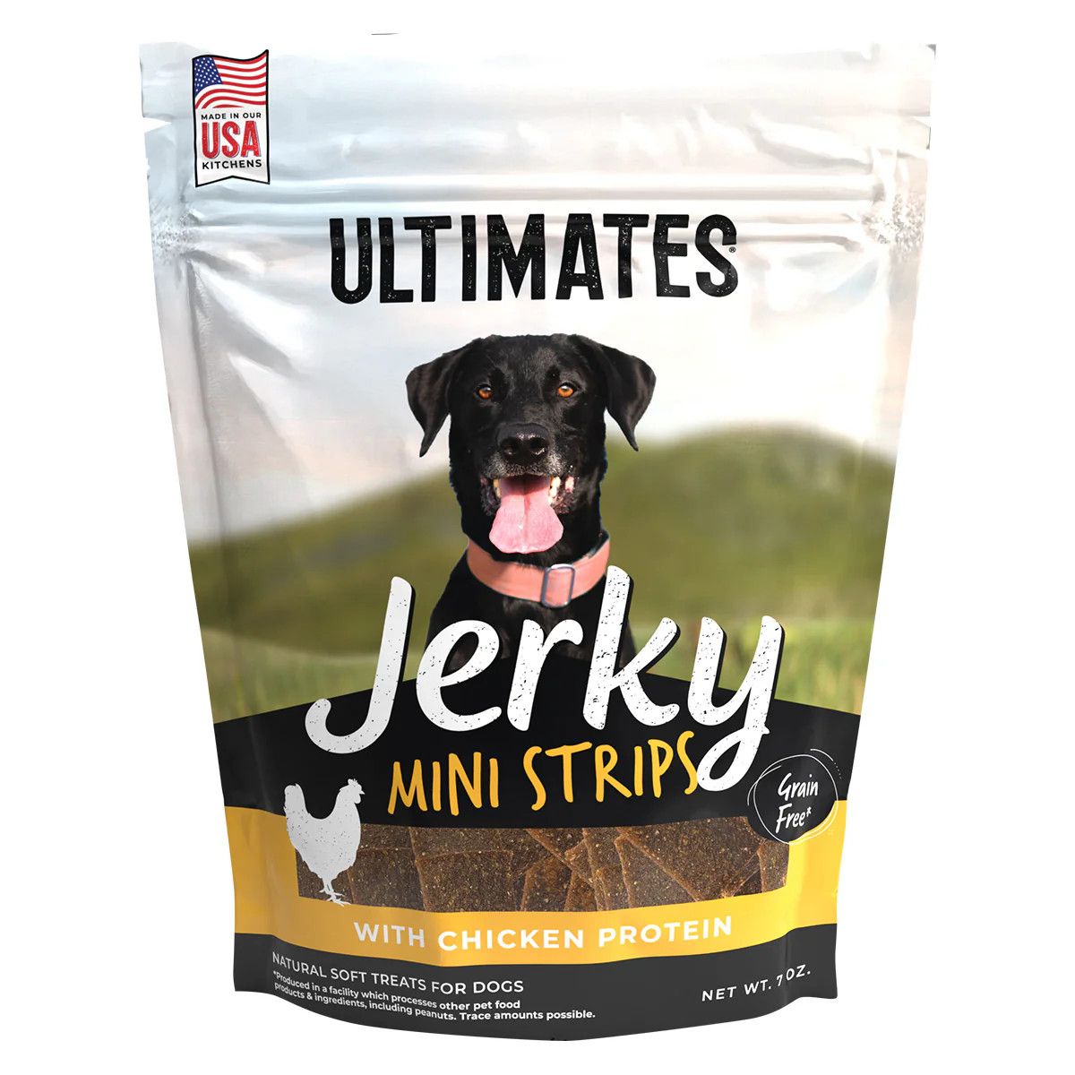 ULTIMATES TRT JERKY STRP MINI CHK 7OZ