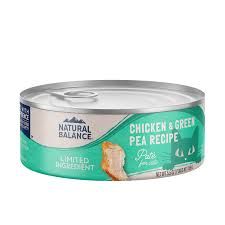 NATURAL BALANCE CAT CHK/PEA 5.5OZ