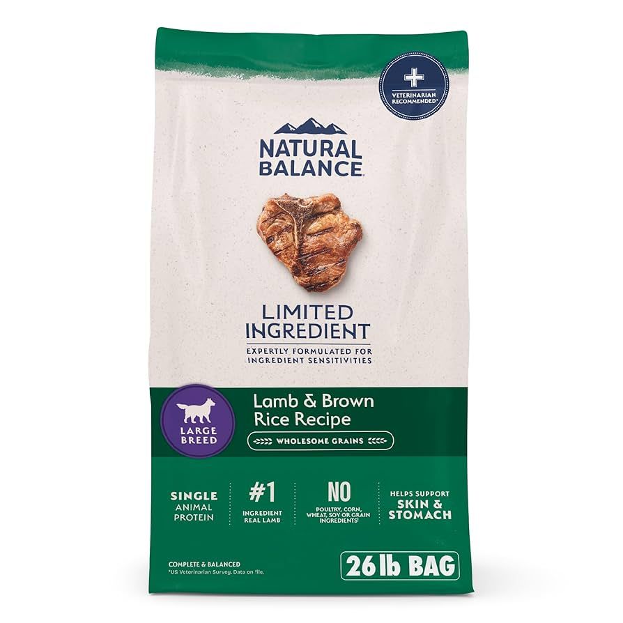 NATURAL BALANCE DOG LID LBRD L/R 26#