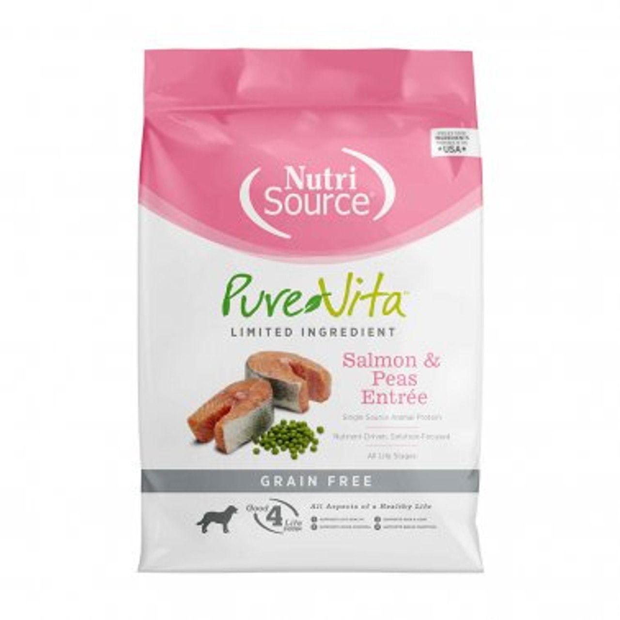 PUREVITA DOG GF SALMON/PEA 12#
