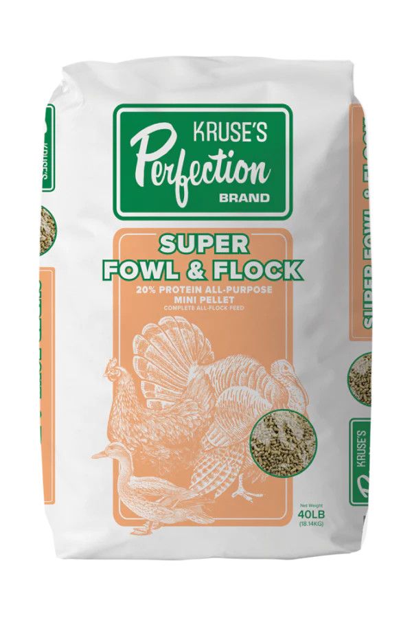 KRUSE SUPER FOWL/FLOCK MINI PLLT 40#