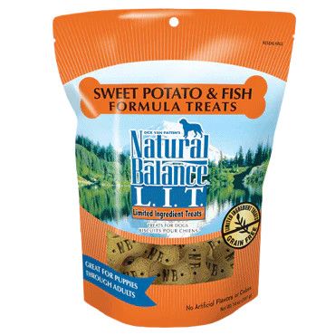 NATURAL BALANCE DOG TRT LID FISH/S POT 8OZ