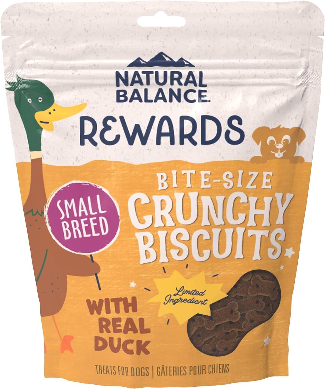 NATURAL BALANCE DOG TRT D/POT SMBD 8OZ
