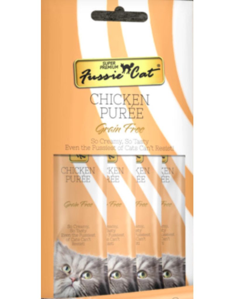 FUSSIE CAT PUREE CHICKEN 4PK