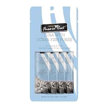 FUSSIE CAT PUREE TUNA/OCNFSH 4PK