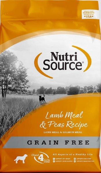 NUTRISOURCE DOG GF LAMB/PEA 26#