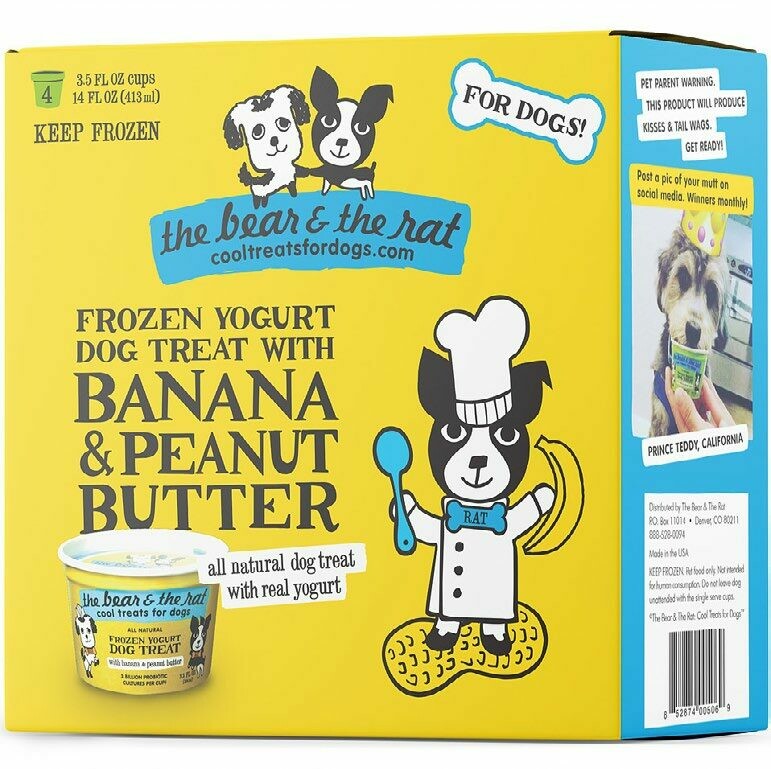 BANANA & PEANUT BUTTER - Frozen Yogurt (4PK)