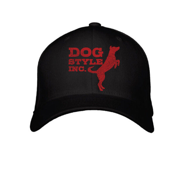 Jumping Dog Flexfit Hat - Black