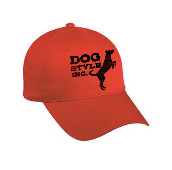 Jumping Dog Flexfit Hat - Red
